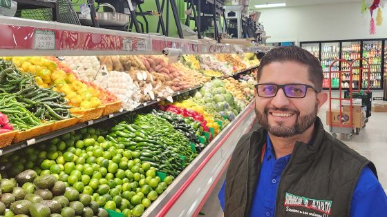 Luis Pena, general manager of El Tapitio Grocery.