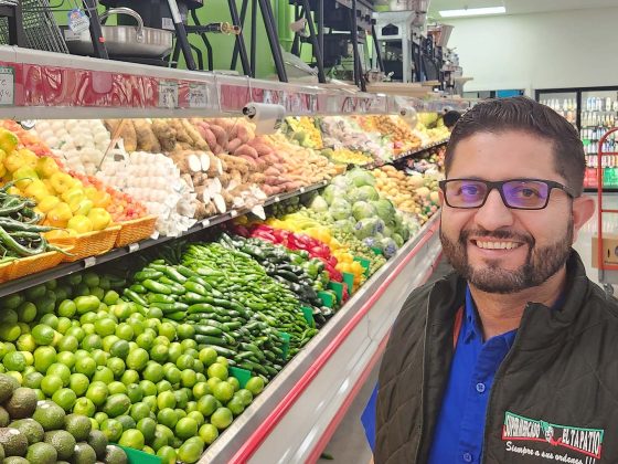 Luis Pena, general manager of El Tapitio Grocery.