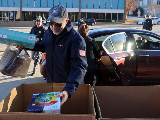2024 LEO Santa toy drive and petting zoo - John Olson photos