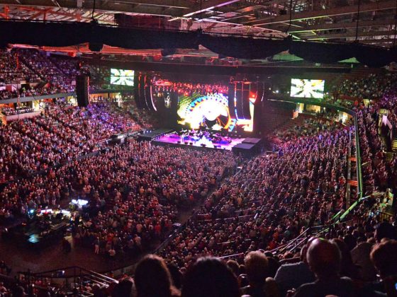 The crowd at a past show at Bon Secours Wellness Arena.