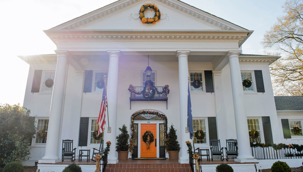 Behind the Orange Door