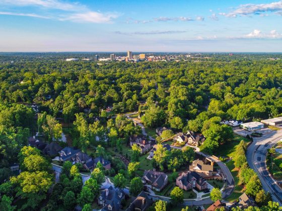 greenville sc skyline