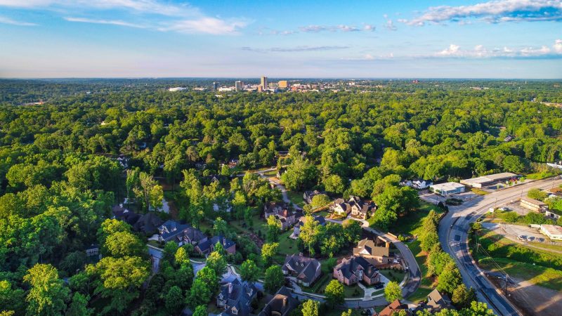 greenville sc skyline