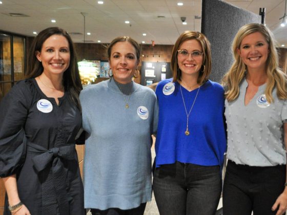 Tinsley Maness, left, Amy Hibbs, Allison Huffstutler and Scottie Hughes are some of the parents advocating for a Special Education Advisory Council. They attended the Greenville County Schools Board of Trustees meeting on Nov. 20.