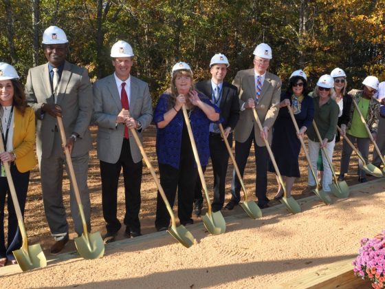 GCS Northwest Middle groundbreaking 10.24.24
