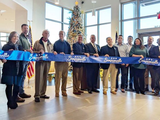 Simpsonville Municipal Complex dedication.